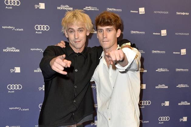 Oskar Belton and Emil Belton at the ceremony of the German Actor Award on 15 09 2023 in Berlin German Actor Award 2023 ceremony in Berlin