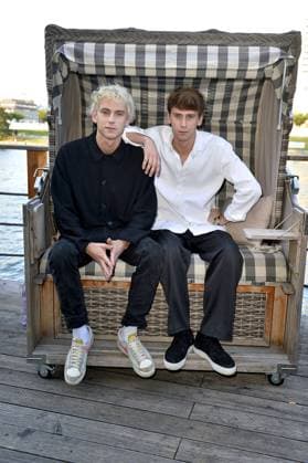 Oskar Belton and Emil Belton at the ceremony of the German Actor Award on 15 09 2023 in Berlin German Actor Award 2023 ceremony in Berlin