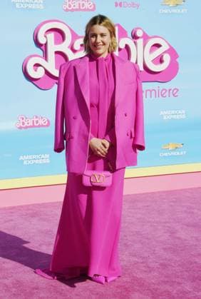 World Premiere Of Barbie - Arrivals LOS ANGELES, CALIFORNIA - JULY 09: Director Writer EP Greta Gerwig attends the World Premiere of Barbie at the Shrine Auditorium and Expo Hall on July 09, 2023 in Los Angeles, California., Credit:Jeffrey Mayer Avalon United States, CA, Los Angeles, Shrine Auditorium and Expo Hall  Copyright: xJeffreyxMayerx xAvalonx 0788399692