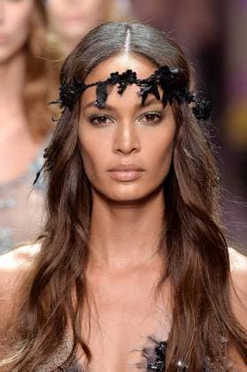 Versace Autumn Winter 2015 Paris Hau.......... Versace Autumn Winter 2015 Paris Haute Couture Joan Smalls, Credit:Digital Catwalk Avalon  Copyright: xDigitalxCatwalkx xAvalonx 0504857450