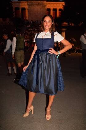 Lilly Becker Wiesn 2023 2. Tag Almauftrieb Käferzelt Theresienwiese München 17. September 2023 *** Lilly Becker Wiesn 2023 2 day Almauftrieb Käferzelt Theresienwiese Munich 17 September 2023