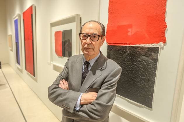 Bilder des Jahres 2023, Entertainment 09 September Entertainment Themen der Woche KW38 Entertainment Bilder des Tages September 19, 2023: September 19, 2023 (Malaga) The Thyssen Museum receives the works of Rafael Canogar in a new temporary exhibition. The selection of ten works by this artist, a reference in Spanish contemporary art, will occupy the walls of the Sala Noble until 10 December - ZUMAc161 20230919_zap_c161_013 Copyright: xLorenzoxCarnerox