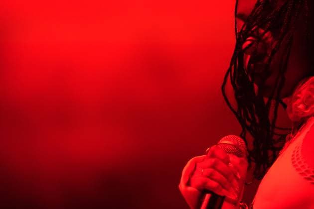 September 19, 2023, Toronto, ON, CAN: Debby Friday performs at the Polaris Music Prize gala in Toronto on Tuesday, September 19, 2023. Toronto CAN  - ZUMAc35_ 20230919_zaf_c35_136 Copyright: xChrisxYoungx