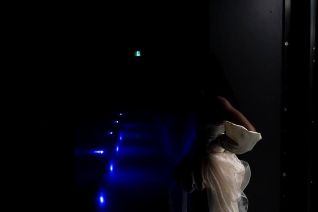September 19, 2023, Toronto, ON, Canada: Debby Friday is seen backstage following her performance at Massey Hall for the 2023 Polaris Music Prize Gala in Toronto, on Tuesday, Sept. 19, 2023. Toronto Canada  - ZUMAc35_ 20230919_zaf_c35_178 Copyright: xSpencerxColbyx