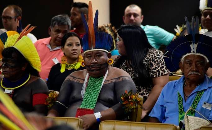 Brasilia (DF), 09 20 2023 Judgment Marco Temporal STF Politics Brasilia (DF), 09 20 2023 - Judgment Marco Temporal STF - The STF resumed this Wednesday (20), the Marco Temporal judgment on indigenous lands. In the photos, ministers Luiz Fux, Dias Toffoli, Carmen Lucia, Gilmar Mendes and president Rosa Weber. (Photo: Andre Violatti Ato Press) Brasilia (DF), 09 20 2023 Judgment Marco Temporal STF Politics Brasilia Brasil Copyright: xAndrexVIOLATTI AtoxPressx