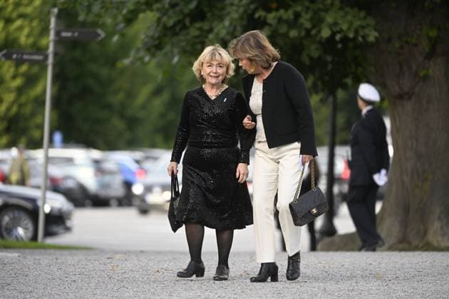 STOCKHOLM 20230914 Beatrice Ask, landshövding i Södermanlands län, anländer till kvällens jubileumsföreställning pa Drottningholms slottsteater med anledning av kungens 50-arsjubileum. STOCKHOLM SVERIGE x10080x  Copyright: xFredrikxSandberg TTx KUNGEN 50 JUBILEUMSFÖRESTÄLLNING TTABB0000000000213963