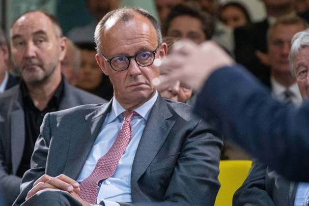 News Bilder des Tages CDU-Netzwerk Nationale Sicherheit Auftaktveranstaltung im Konrad-Adenauer-Haus Friedrich Merz, Parteivorsitzender der CDU;CDU-Netzwerk Nationale Sicherheit Auftaktveranstaltung im Konrad-Adenauer-Haus Friedrich Merz, Parteivorsitzender der CDU, *** CDU National Security Network Kick-off event at the Konrad Adenauer Haus Friedrich Merz, Chairman of the CDU CDU National Security Network Kick-off event at the Konrad Adenauer Haus Friedrich Merz, Chairman of the CDU,