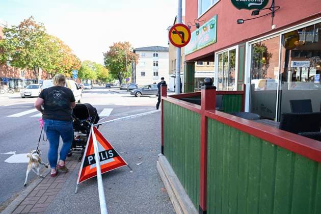 SANDVIKEN 20230922 Tva personer dödades i samband med en skottlossning pa en pub i centrala Sandviken. Sandviken Sverige x10070x *** SANDVIKEN 20230922 Two people were killed in a shooting at a pub in central Sandviken Sandviken Sweden x10070x  Copyright: xJessicaxGow TTx SKJUTNING SANDVIKEN TTABB0000000000217006