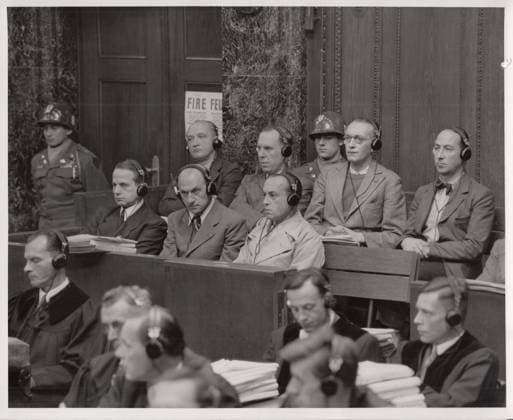 RECORD DATE NOT STATED Photographs Relating to the Minor Nuremberg Trials Copyright: xpiemagsx piemagsnanuremtri13062023b-1004 !ACHTUNG AUFNAHMEDATUM GESCHÄTZT!