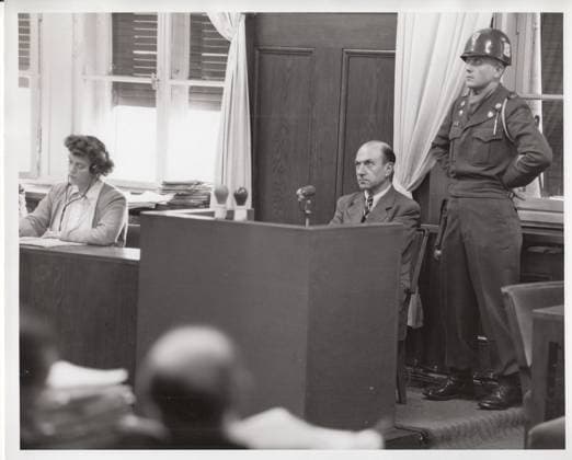 RECORD DATE NOT STATED Photographs Relating to the Minor Nuremberg Trials Copyright: xpiemagsx piemagsnanuremtri13062023b-1008 !ACHTUNG AUFNAHMEDATUM GESCHÄTZT!