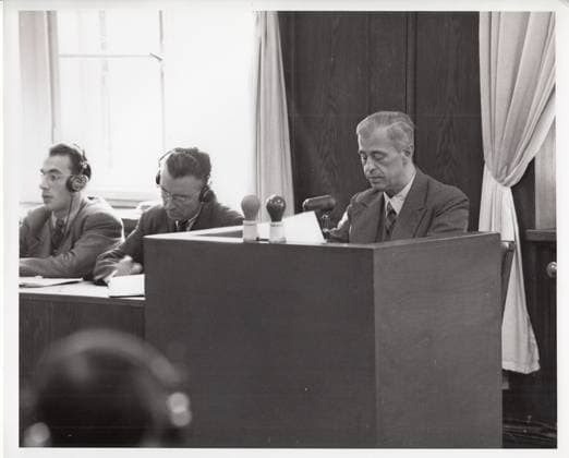 RECORD DATE NOT STATED Photographs Relating to the Minor Nuremberg Trials Copyright: xpiemagsx piemagsnanuremtri13062023b-1009 !ACHTUNG AUFNAHMEDATUM GESCHÄTZT!