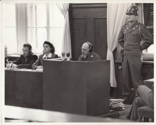 RECORD DATE NOT STATED Photographs Relating to the Minor Nuremberg Trials Copyright: xpiemagsx piemagsnanuremtri13062023b-1011 !ACHTUNG AUFNAHMEDATUM GESCHÄTZT!