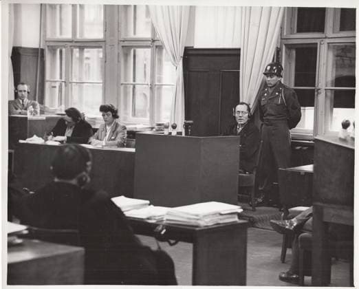 RECORD DATE NOT STATED Photographs Relating to the Minor Nuremberg Trials Copyright: xpiemagsx piemagsnanuremtri13062023b-1014 !ACHTUNG AUFNAHMEDATUM GESCHÄTZT!