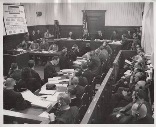 RECORD DATE NOT STATED Photographs Relating to the Minor Nuremberg Trials Copyright: xpiemagsx piemagsnanuremtri13062023b-102 !ACHTUNG AUFNAHMEDATUM GESCHÄTZT!