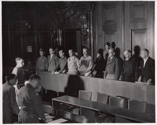 RECORD DATE NOT STATED Photographs Relating to the Minor Nuremberg Trials Copyright: xpiemagsx piemagsnanuremtri13062023b-1022 !ACHTUNG AUFNAHMEDATUM GESCHÄTZT!