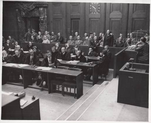 RECORD DATE NOT STATED Photographs Relating to the Minor Nuremberg Trials Copyright: xpiemagsx piemagsnanuremtri13062023b-1028 !ACHTUNG AUFNAHMEDATUM GESCHÄTZT!