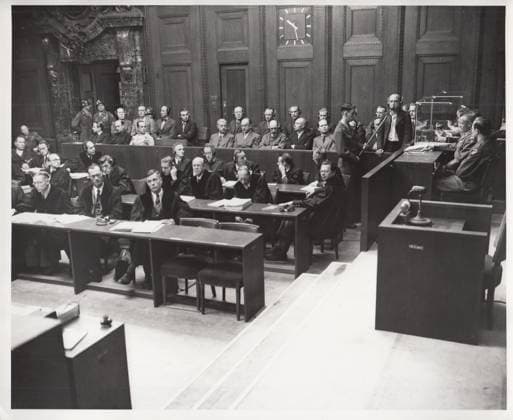 RECORD DATE NOT STATED Photographs Relating to the Minor Nuremberg Trials Copyright: xpiemagsx piemagsnanuremtri13062023b-1031 !ACHTUNG AUFNAHMEDATUM GESCHÄTZT!