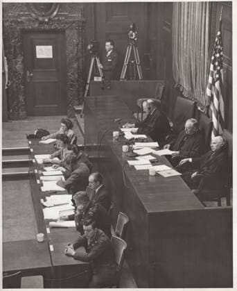 RECORD DATE NOT STATED Photographs Relating to the Minor Nuremberg Trials Copyright: xpiemagsx piemagsnanuremtri13062023b-104 !ACHTUNG AUFNAHMEDATUM GESCHÄTZT!