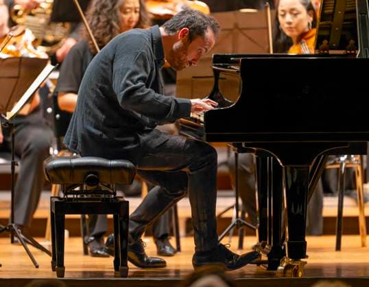 22 09 2023, International Classical Festival Festival of Nations 2023, at the Kurhaus Bad Wörishofen in Unterallgäu, opening concert in the Kursaal with pianist Igor Levit GER and orchestra Camerata Salzburg 22 09 2023, Classical Festival Bad Wörishofen 22 09 2023, Classical Festival Bad Wörishofen