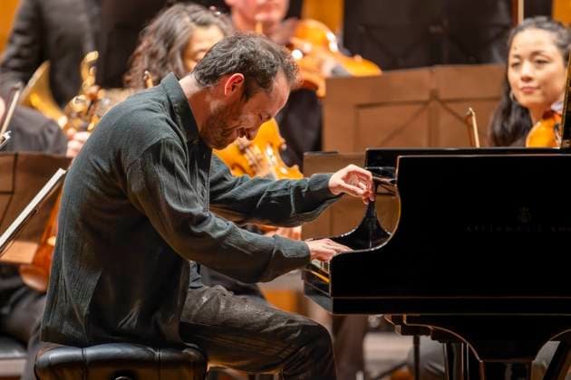 22 09 2023, International Classical Festival Festival of Nations 2023, at the Kurhaus Bad Wörishofen in Unterallgäu, opening concert in the Kursaal with pianist Igor Levit GER and orchestra Camerata Salzburg 22 09 2023, Classical Festival Bad Wörishofen 22 09 2023, Classical Festival Bad Wörishofen