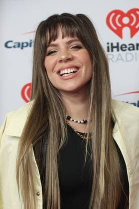 Drew Ryn arrives for the iHeartRadio Music Festival at T-Mobile Arena in Las Vegas, Nevada on Friday, September 22, 2023.  LAV20230922039 JAMESxATOA
