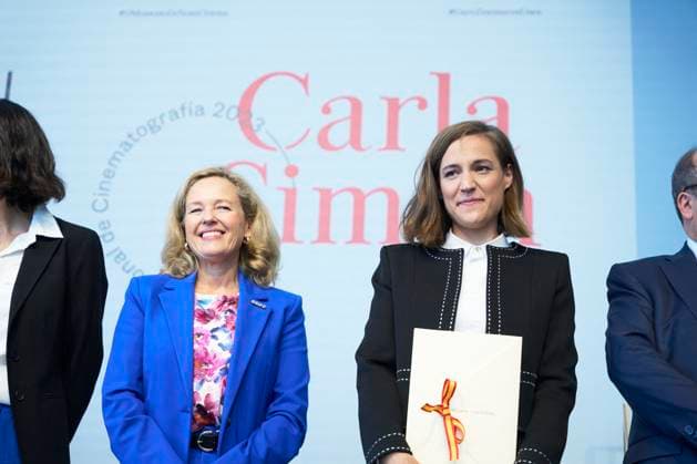 San Sebastian Festival - Carla Simon Receives National Cinematography Award Carla Simon receives the National Cinematography Award during 71st San Sebastian International Film Festival at Tabakalera cultural center on September 23, 2023 in Donostia San Sebastian, Spain Photo by ABACAPRESS.COM Donostia San Sebastian Euskadi Spain  Copyright: xABACAx 868944_026 ABACAx 868944_026