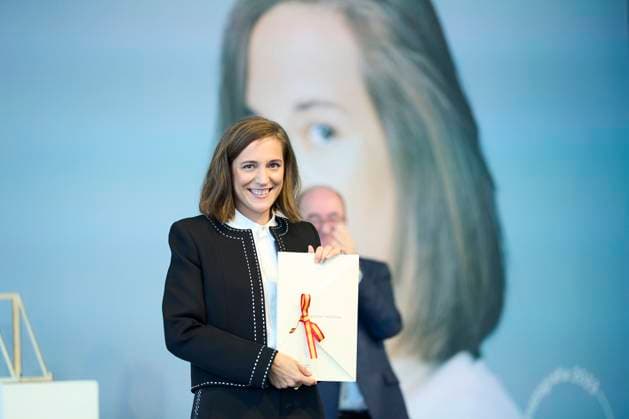 September 23, 2023, Madrid, Madrid, Spain: Carla Simon receives the National Cinematography Award during 71st San Sebastian International Film Festival at Tabakalera cultural center on September 23, 2023 in Donostia San Sebastian, Spain Madrid Spain - ZUMAg15_ 20230923_zaf_g15_048 Copyright: xJackxAbuinx