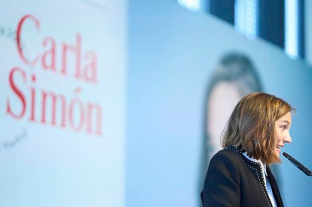 September 23, 2023, Madrid, Madrid, Spain: Carla Simon receives the National Cinematography Award during 71st San Sebastian International Film Festival at Tabakalera cultural center on September 23, 2023 in Donostia San Sebastian, Spain Madrid Spain - ZUMAg15_ 20230923_zaf_g15_051 Copyright: xJackxAbuinx