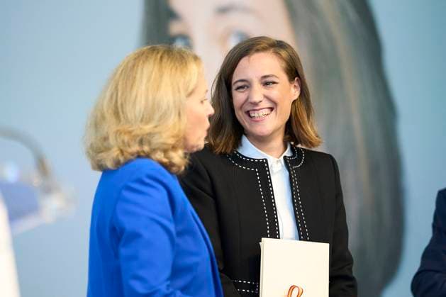 September 23, 2023, Madrid, Madrid, Spain: Carla Simon receives the National Cinematography Award during 71st San Sebastian International Film Festival at Tabakalera cultural center on September 23, 2023 in Donostia San Sebastian, Spain Madrid Spain - ZUMAg15_ 20230923_zaf_g15_060 Copyright: xJackxAbuinx