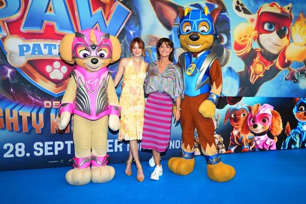 Bilder des Jahres 2023, Entertainment 09 September Entertainment Themen der Woche KW38 Entertainment Bilder des Tages Lea van Acken und Marlene Lufen bei der PAW Patrol: Der Mighty Kinofilm Premiere am 23.09.2023 in Berlin Paw Patrol: Der Mighty Kinofilm Premiere in Berlin *** Lea van Acken and Marlene Lufen at the PAW Patrol The Mighty movie premiere on 23 09 2023 in Berlin Paw Patrol The Mighty movie premiere in Berlin 