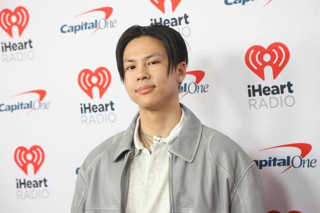 Magician Kevin Li arrives for the iHeartRadio Music Festival at T-Mobile Arena in Las Vegas, Nevada on Saturday, September 23, 2023.  LAV20230923007 JAMESxATOA