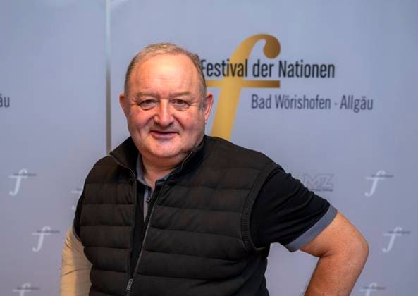 23 09 2023, International Classical Festival Festival of Nations 2023, at the Kurhaus Bad Wörishofen in Unterallgäu, concert in the Kursaal with pianist Igor Levit GER and vbw Festival Orchestra Guests of honor Peter Messner Hotel Director Sonnenhof Steigenberger 23 09 2023, Classical Festival Bad Wörishofen 23 09 2023, Classical Festival Bad Wörishofen