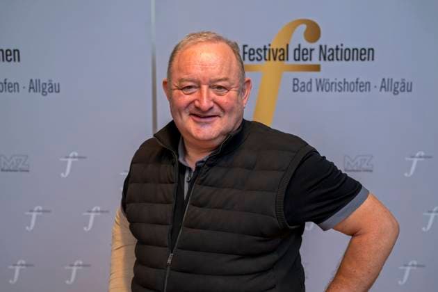 23 09 2023, International Classical Festival Festival of Nations 2023, at the Kurhaus Bad Wörishofen in Unterallgäu, concert in the Kursaal with pianist Igor Levit GER and vbw Festival Orchestra Guests of honor Peter Messner Hotel Director Sonnenhof Steigenberger 23 09 2023, Classical Festival Bad Wörishofen 23 09 2023, Classical Festival Bad Wörishofen