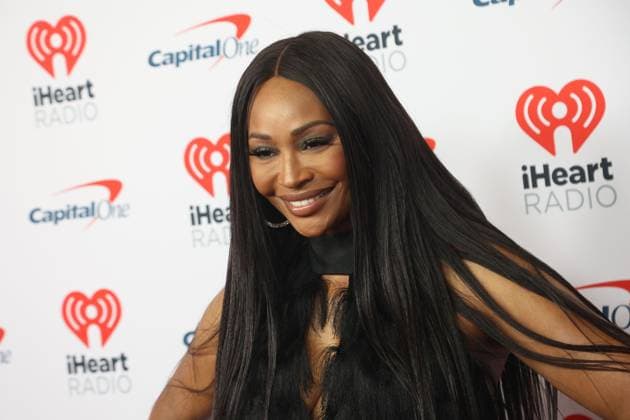 Cynthia Bailey arrives for the iHeartRadio Music Festival at T-Mobile Arena in Las Vegas, Nevada on Saturday, September 23, 2023.  LAV20230923029 JAMESxATOA