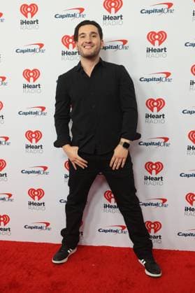 Joey Sasso arrives for the iHeartRadio Music Festival at T-Mobile Arena in Las Vegas, Nevada on Saturday, September 23, 2023.  LAV20230923033 JAMESxATOA