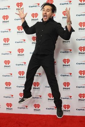 Joey Sasso arrives for the iHeartRadio Music Festival at T-Mobile Arena in Las Vegas, Nevada on Saturday, September 23, 2023.  LAV20230923034 JAMESxATOA