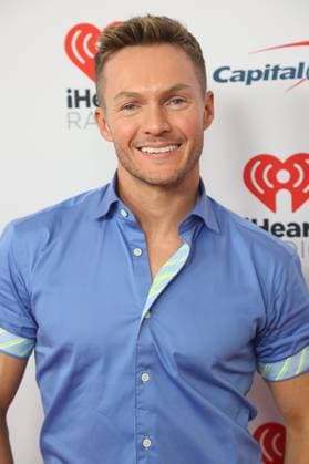 Australian tv host Dean McCarthy arrives for the iHeartRadio Music Festival at T-Mobile Arena in Las Vegas, Nevada on Saturday, September 23, 2023.  LAV20230923046 JAMESxATOA