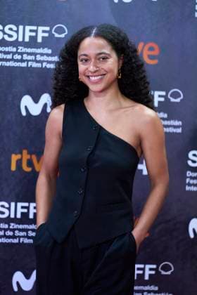 San Sebastian Festival - Ex-Husbands Red Carpet Zora Casebere attended Ex-Husbands Red Carpet during 71st San Sebastian International Film Festival at Kursaal Theatre on September 24, 2023 in Donostia San Sebastian, Spain. Photo by ABACAPRESS.COM Donostia San Sebastian Euskadi Spain  Copyright: xABACAx 869088_018 ABACAx 869088_018