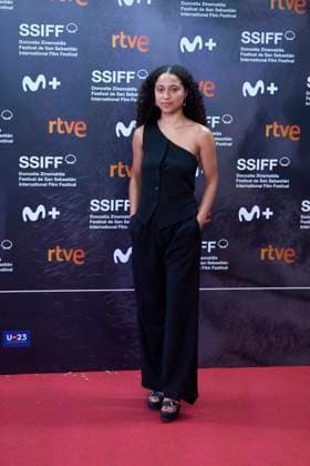 San Sebastian Festival - Ex-Husbands Red Carpet Zora Casebere attended Ex-Husbands Red Carpet during 71st San Sebastian International Film Festival at Kursaal Theatre on September 24, 2023 in Donostia San Sebastian, Spain. Photo by ABACAPRESS.COM Donostia San Sebastian Euskadi Spain  Copyright: xABACAx 869088_019 ABACAx 869088_019