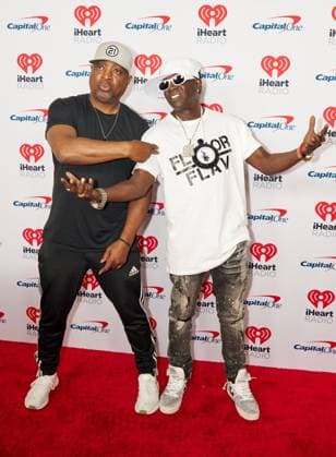 September 23, 2023, Las Vegas, NV, USA: Chuck D. and Flavor Flav attend the 2023 iHeartRadio Music Festival at T-Mobile Arena on September 23, 2023 in Las Vegas, Nevada. Las Vegas USA - ZUMAs181 20230923_zea_s181_002 Copyright: xMIGUELxCORTESx