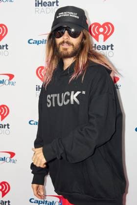 September 23, 2023, Las Vegas, NV, USA: Jared Leto of Thirty Seconds to Mars attends the 2023 iHeartRadio Music Festival at T-Mobile Arena on September 23, 2023 in Las Vegas, Nevada. Las Vegas USA - ZUMAs181 20230923_zea_s181_021 Copyright: xMIGUELxCORTESx