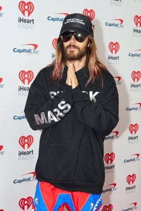 September 23, 2023, Las Vegas, NV, USA: Jared Leto of Thirty Seconds to Mars attends the 2023 iHeartRadio Music Festival at T-Mobile Arena on September 23, 2023 in Las Vegas, Nevada. Las Vegas USA - ZUMAs181 20230923_zea_s181_025 Copyright: xMIGUELxCORTESx