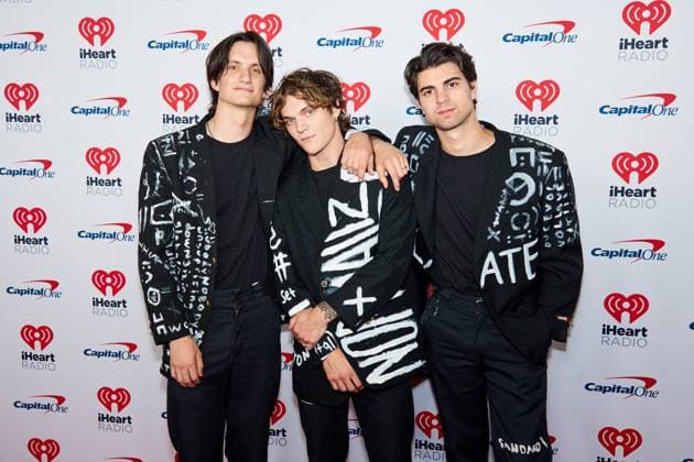 September 23, 2023, Las Vegas, NV, USA: Brandon Walters, Jackson Simmons, and Troy Bruner attends the 2023 iHeartRadio Music Festival at T-Mobile Arena on September 23, 2023 in Las Vegas, Nevada. Las Vegas USA - ZUMAs181 20230923_zea_s181_054 Copyright: xMIGUELxCORTESx