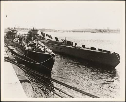 RECORD DATE NOT STATED Two Captured German U-Boats, Portsmouth, New Hampshire. Administrative History of the First Naval District in World War II Copyright: xpiemagsx piemagsnarww218062023-133 !ACHTUNG AUFNAHMEDATUM GESCHÄTZT!