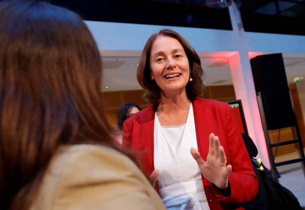 Katarina Barley, Spitzenkandidatin, Deutschland, Berlin, Willy-Brandt-Haus, Vorstellung der Spitzenkandidatur der SPD zur Europawahl *** Katarina Barley, top candidate, Germany, Berlin, Willy Brandt Haus, Presentation of the SPDs top candidate for the European elections