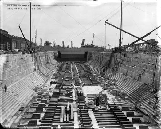RECORD DATE NOT STATED Historic photographs of the Norfolk Naval shipyard located in the Fifth Naval District. Operating under the Department of Defense and the Department of the Navy. Copyright: xpiemagsx piemagsnornavshpy24062023-684 !ACHTUNG AUFNAHMEDATUM GESCHÄTZT!