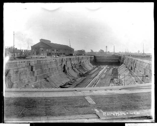 RECORD DATE NOT STATED Historic photographs of the Norfolk Naval shipyard located in the Fifth Naval District. Operating under the Department of Defense and the Department of the Navy. Copyright: xpiemagsx piemagsnornavshpy24062023-763 !ACHTUNG AUFNAHMEDATUM GESCHÄTZT!
