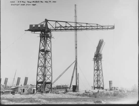 RECORD DATE NOT STATED Historic photographs of the Norfolk Naval shipyard located in the Fifth Naval District. Operating under the Department of Defense and the Department of the Navy. Copyright: xpiemagsx piemagsnornavshpy24062023-863 !ACHTUNG AUFNAHMEDATUM GESCHÄTZT!