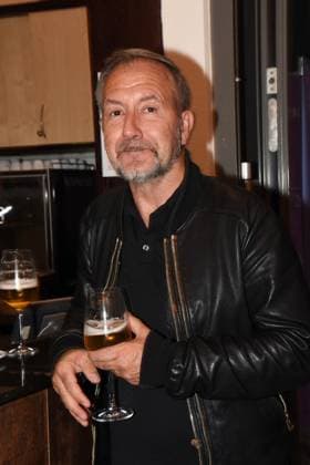 Mathias Scheffel co-owner Munich 25 09 2023 Filmcasino BE Visible Dinner of SHECIETY with Bits and Pretzels at Italian boutique restaurant Baci IM sign of visibility of women in professional life, Munich.