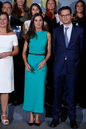 25-09-2023 Madrid Queen Letizia of Spain attends the presentation of the Retina Eco 2023 Awards held at the Royal Tapestry Factory Foundation in Madrid, Spain. The Retina Eco 2023 Awards are organized by PRISA Media in collaboration with Capgemini and recognize the most outstanding projects for their innovation, impact on sustainability and the fight against climate change, technology and other environmental or social aspects related to the United Nations Sustainable Development Goals. No Spain  Copyright: xPPEx